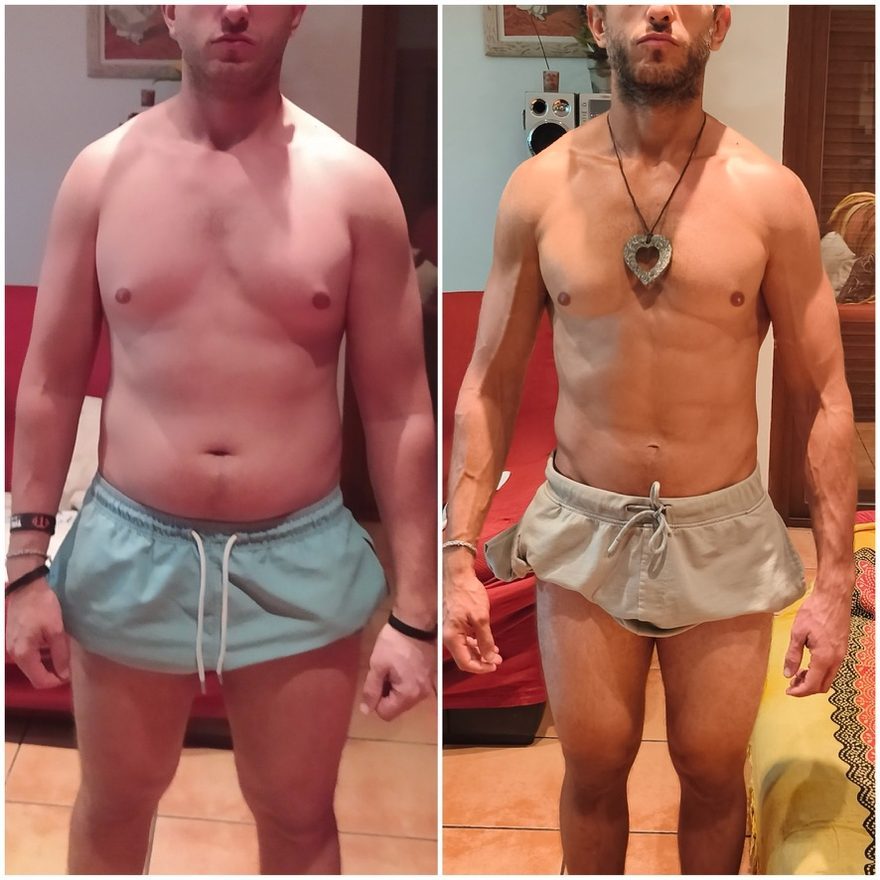 Transformación de Lorenzo — antes y después